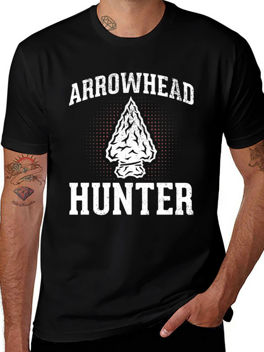 Arrowhead Hunter Graphic T-Shirt - Black
