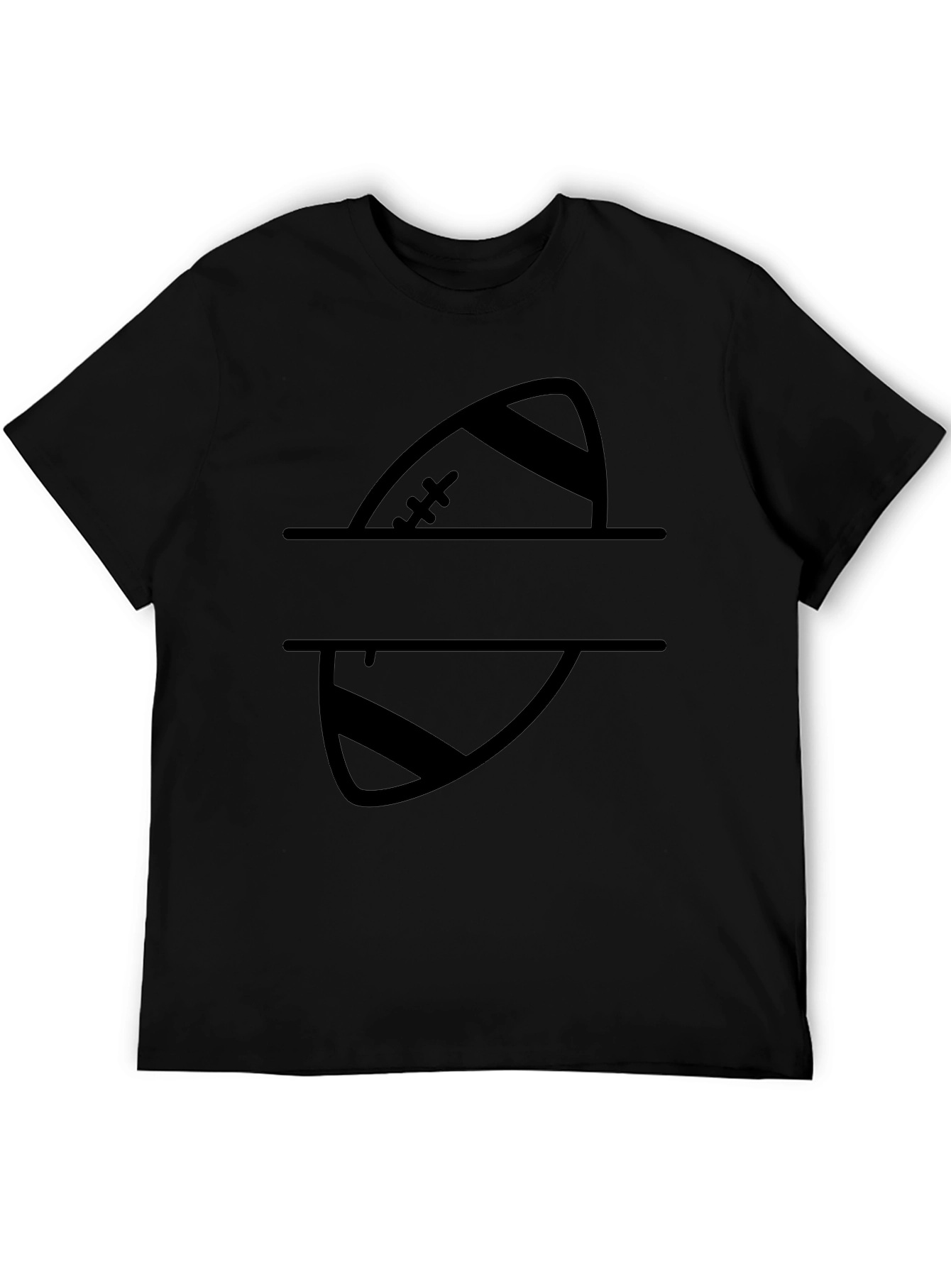 Split Football Personalized T-Shirt