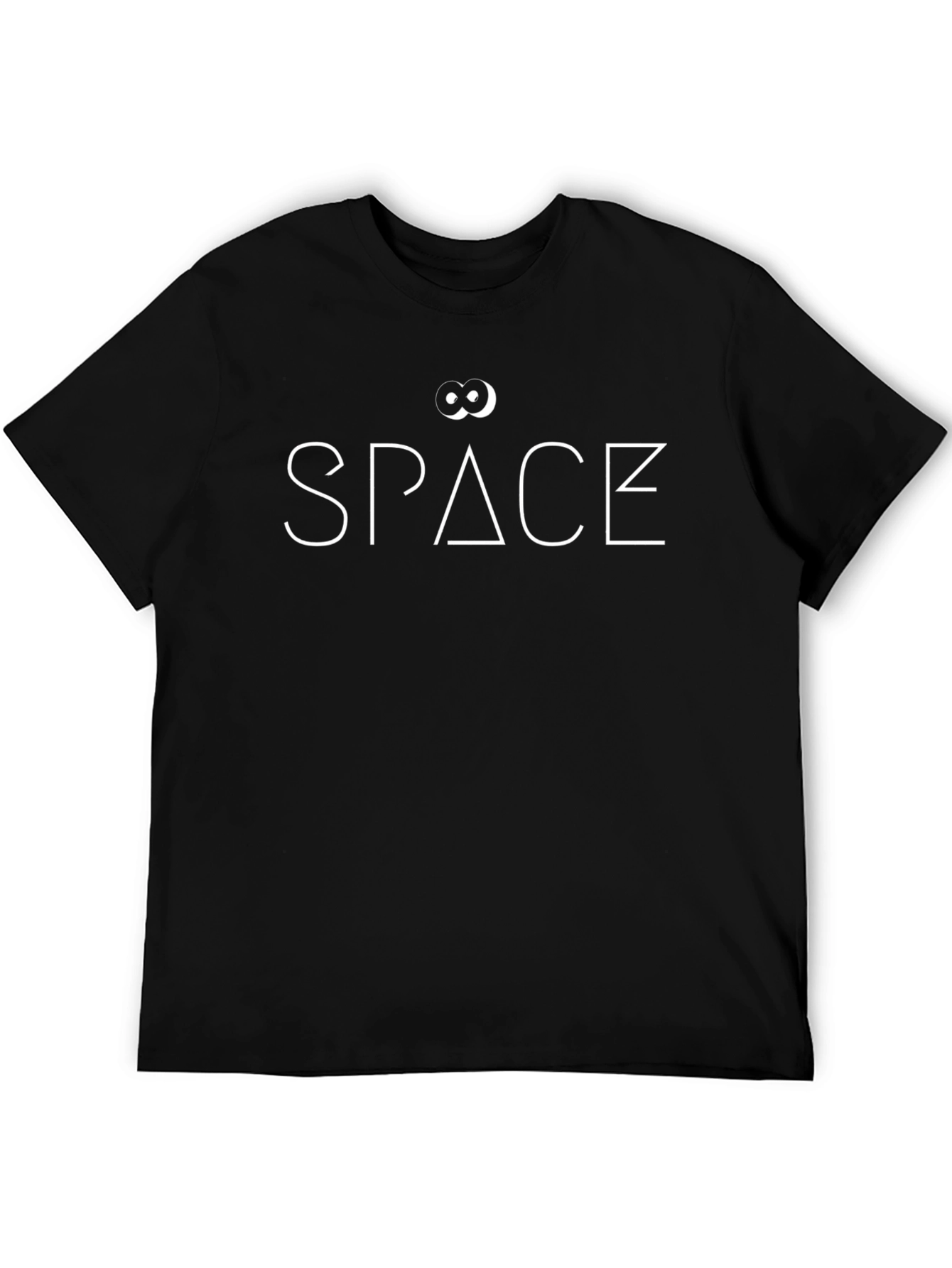 Space Graphic Black T-Shirt