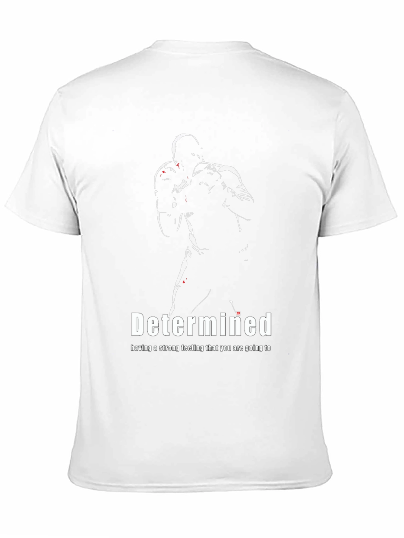 Determined Boxing T-Shirt - Motivation & Strength