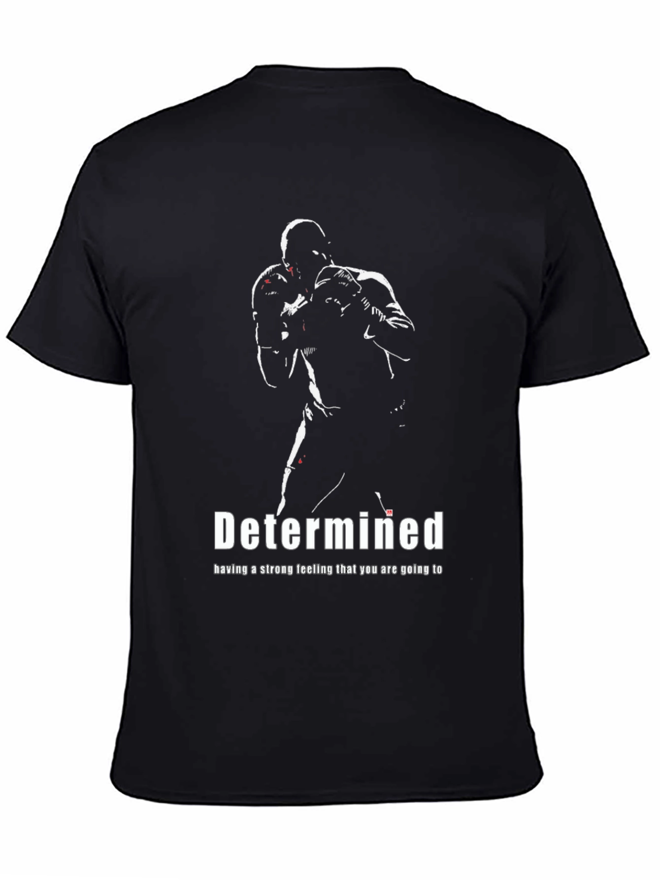 Determined Boxing T-Shirt - Motivation & Strength