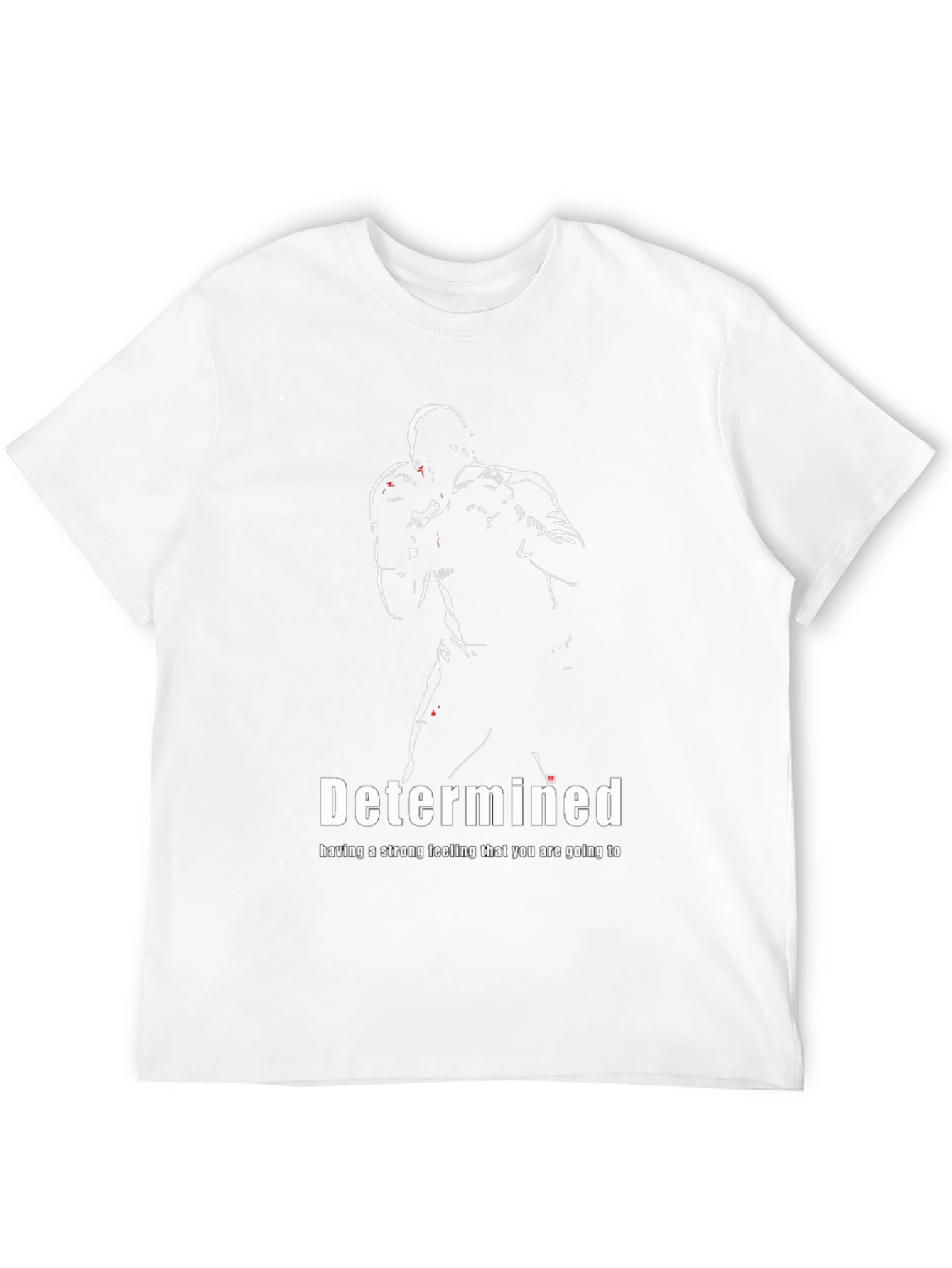 Determined Boxing T-Shirt - Motivation & Strength