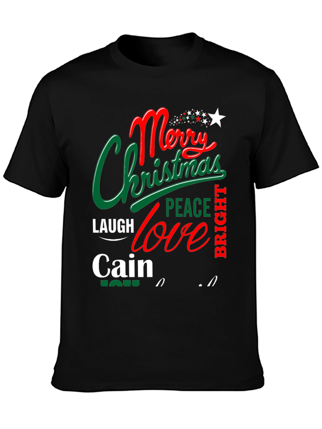 Merry Christmas Cain Holiday T-Shirt
