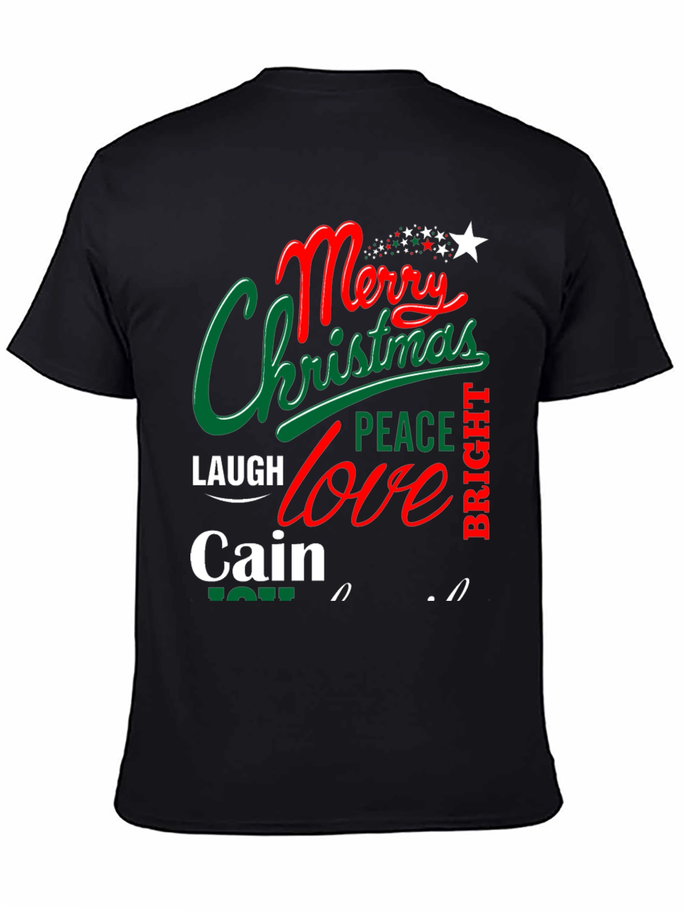 Merry Christmas Cain Holiday T-Shirt