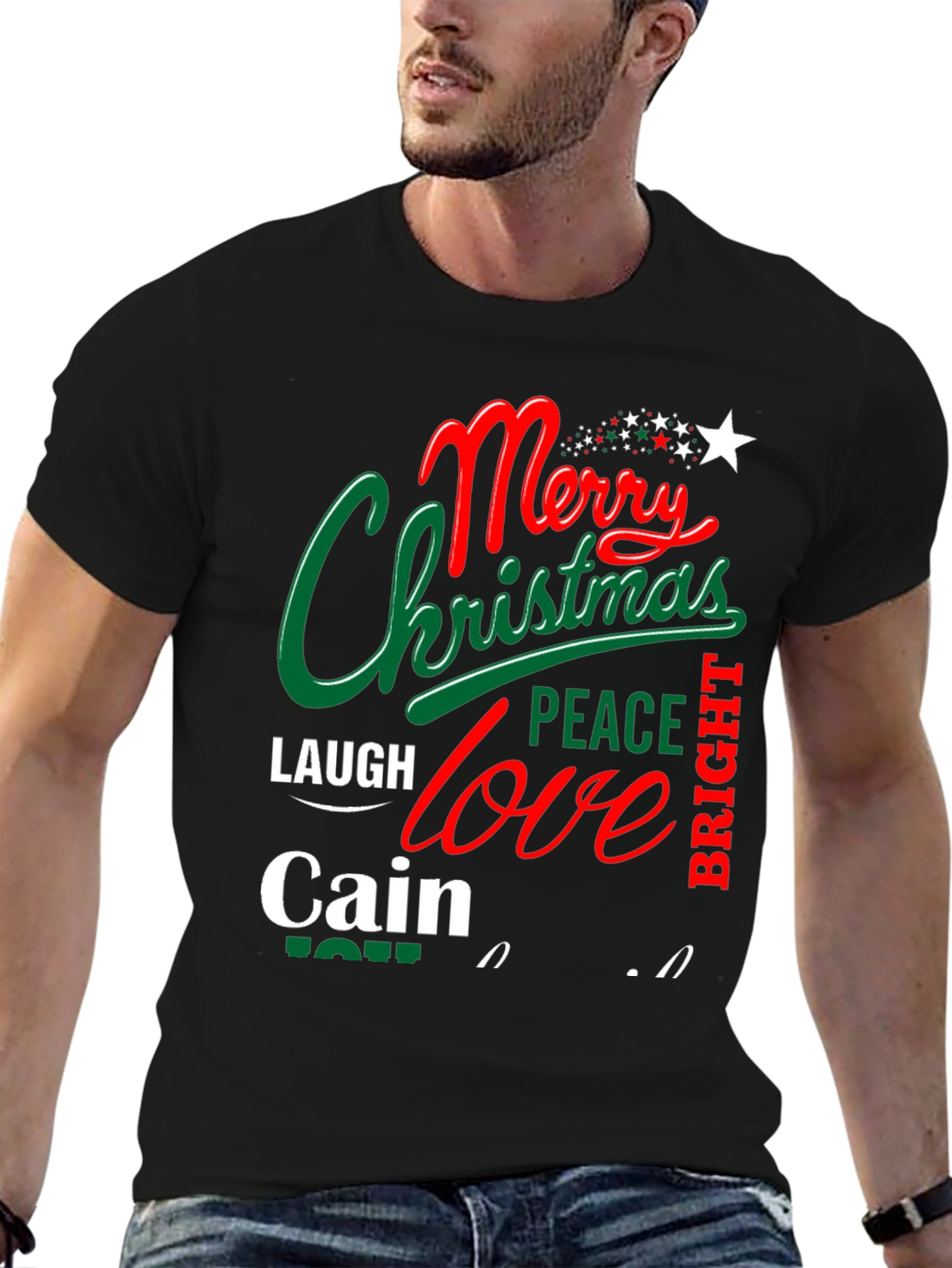 Merry Christmas Cain Holiday T-Shirt