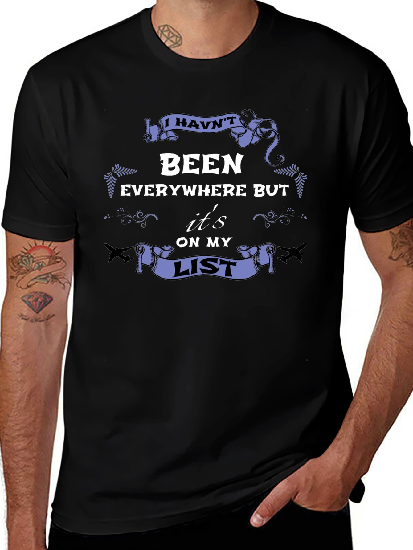 Travelers Bucket List T-Shirt