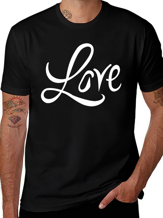 Love T-Shirt - Stylish Black Tee