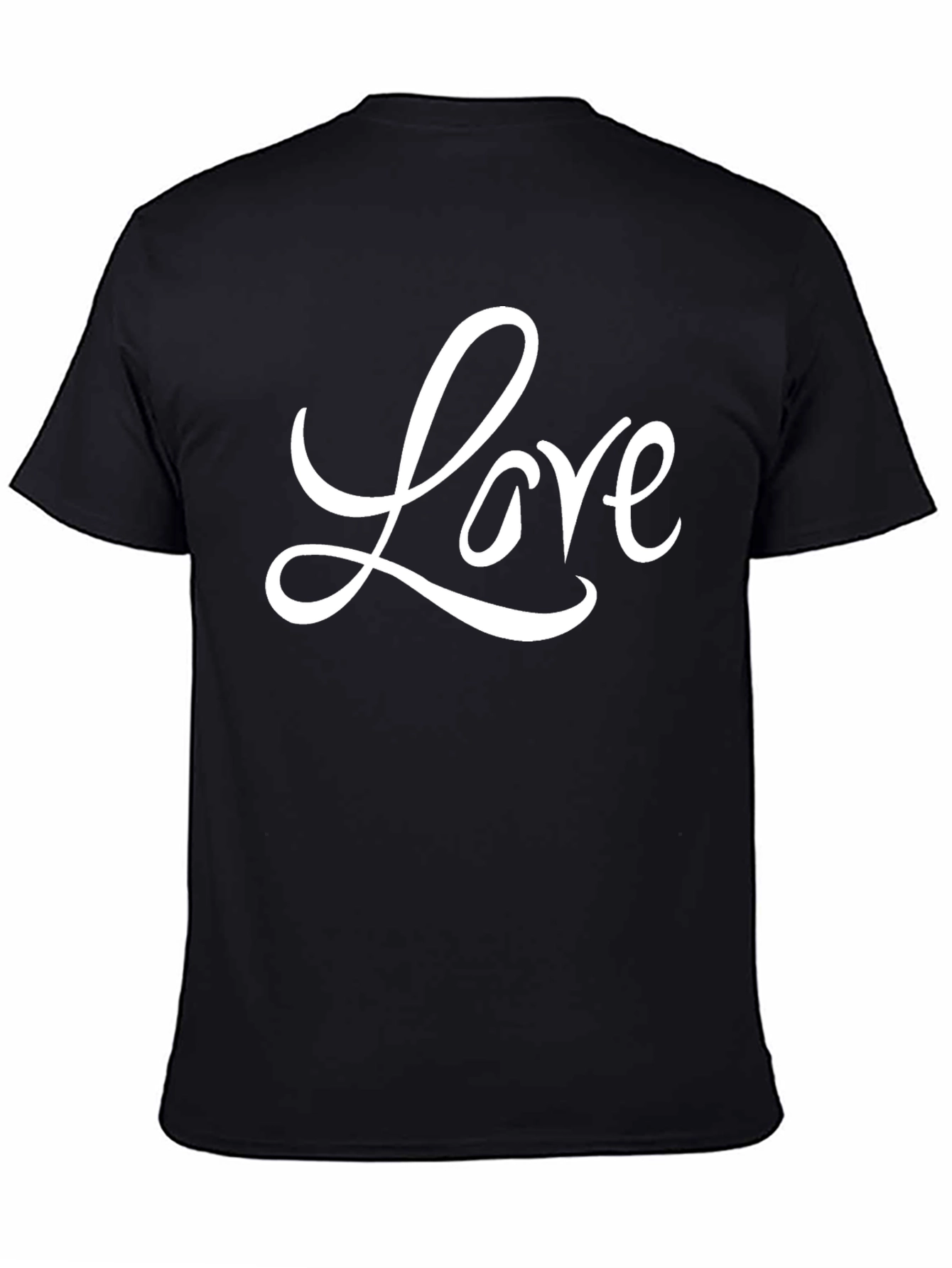 Love T-Shirt - Stylish Black Tee