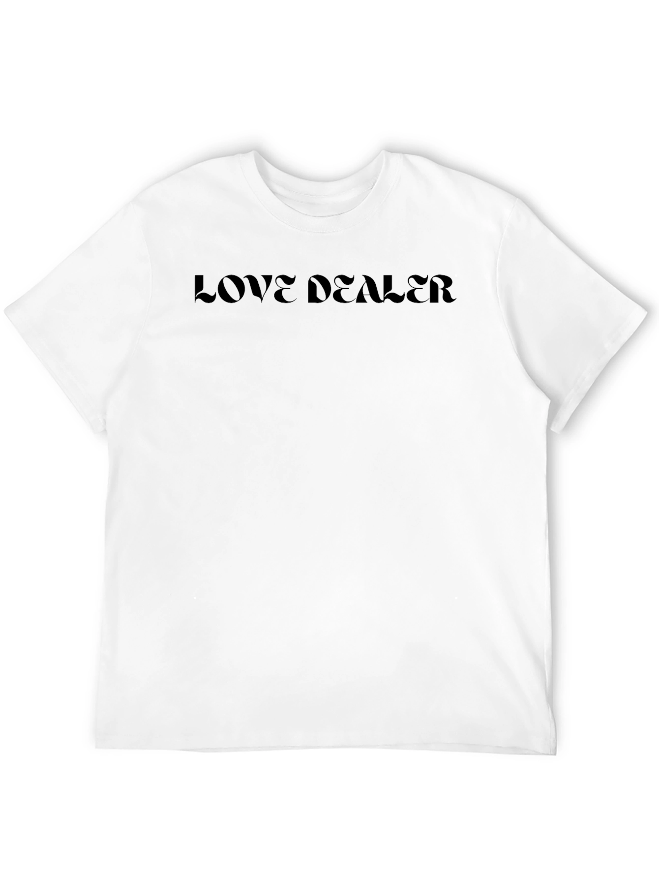Love Dealer Black Graphic Tee - Menswear
