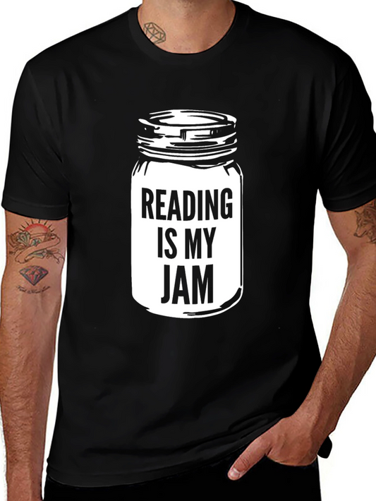Reading Is My Jam T-Shirt - Book Lover Tee
