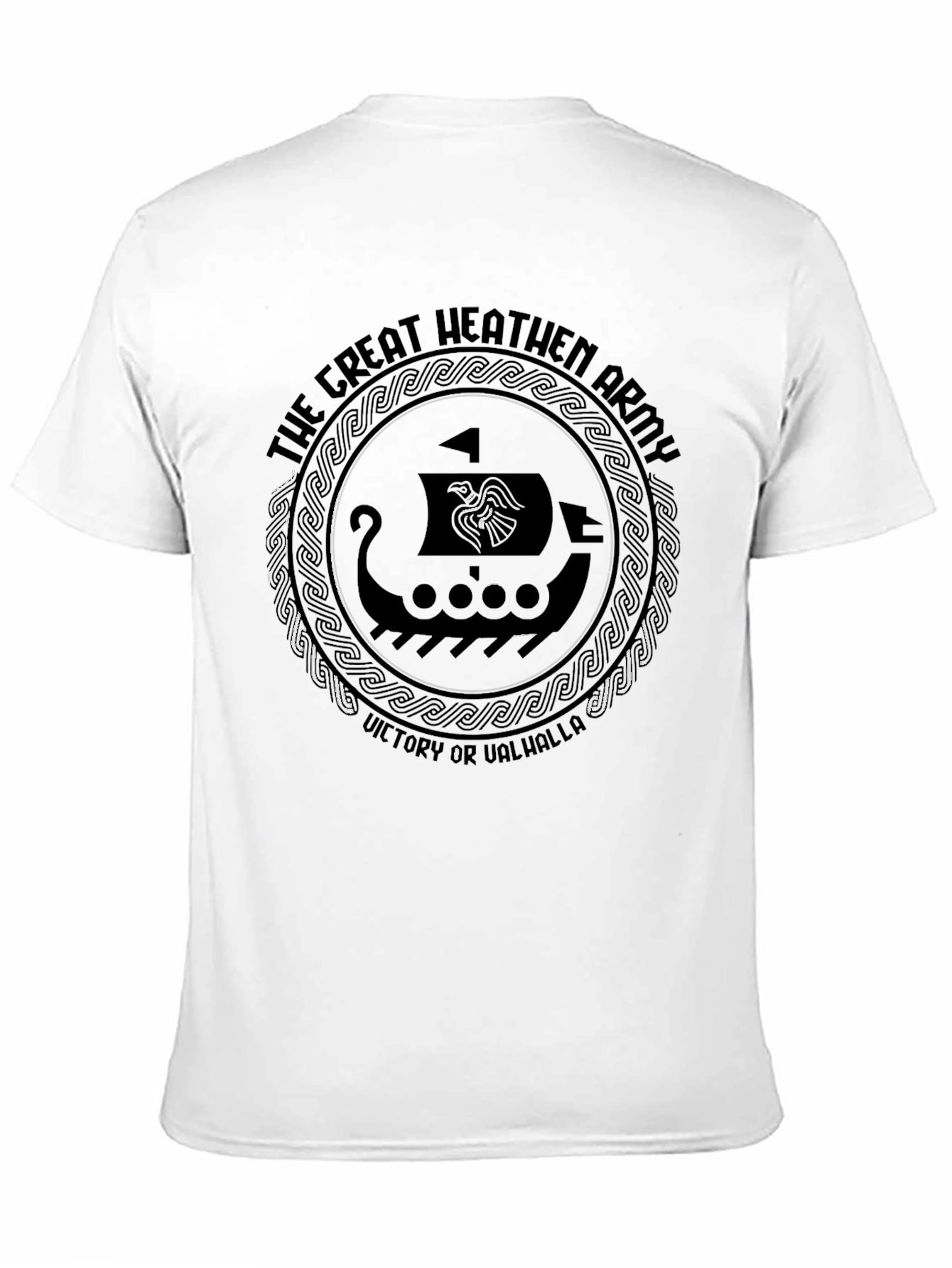 Great Heathen Army Viking Ship T-Shirt