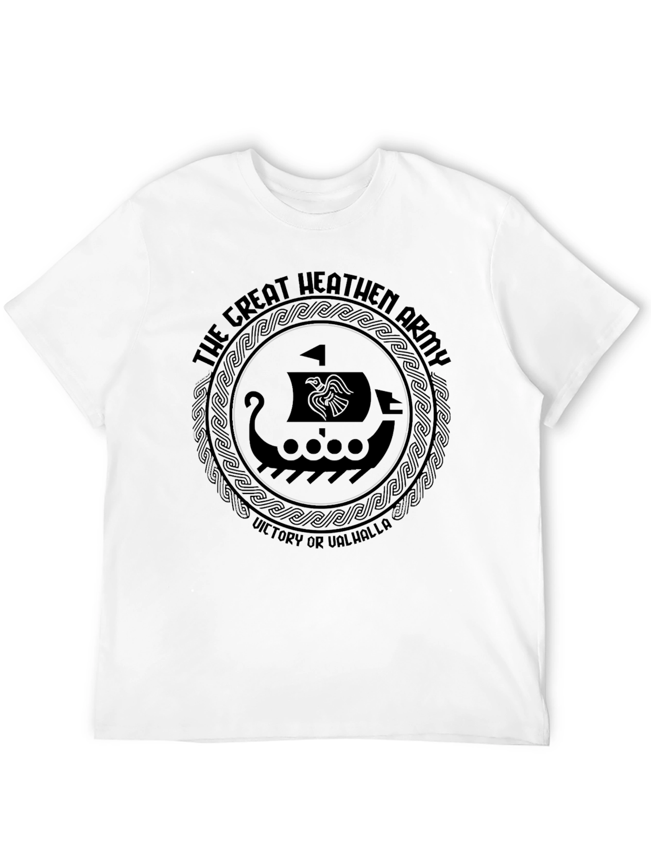 Great Heathen Army Viking Ship T-Shirt
