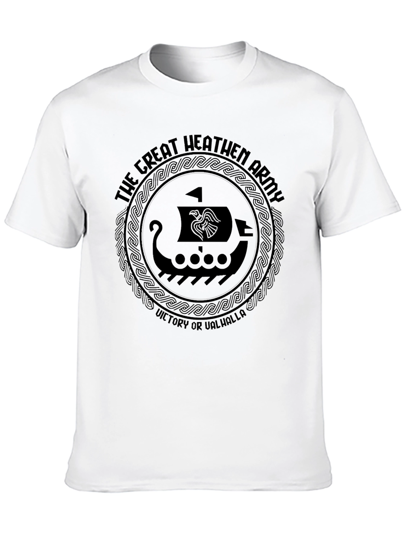 Great Heathen Army Viking Ship T-Shirt