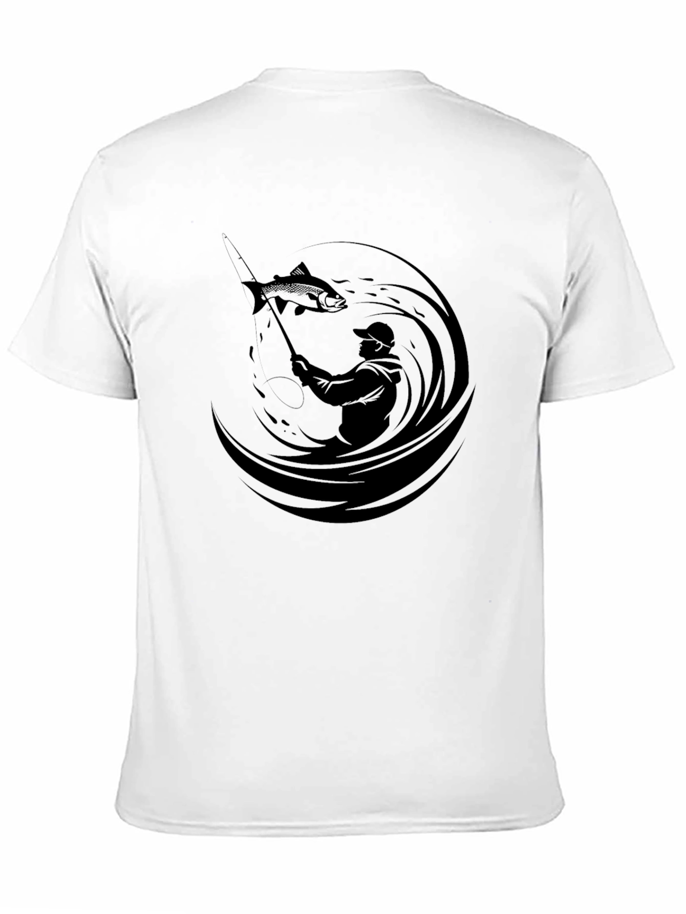 Angler Graphic Tee - Fishermans Catch T-Shirt