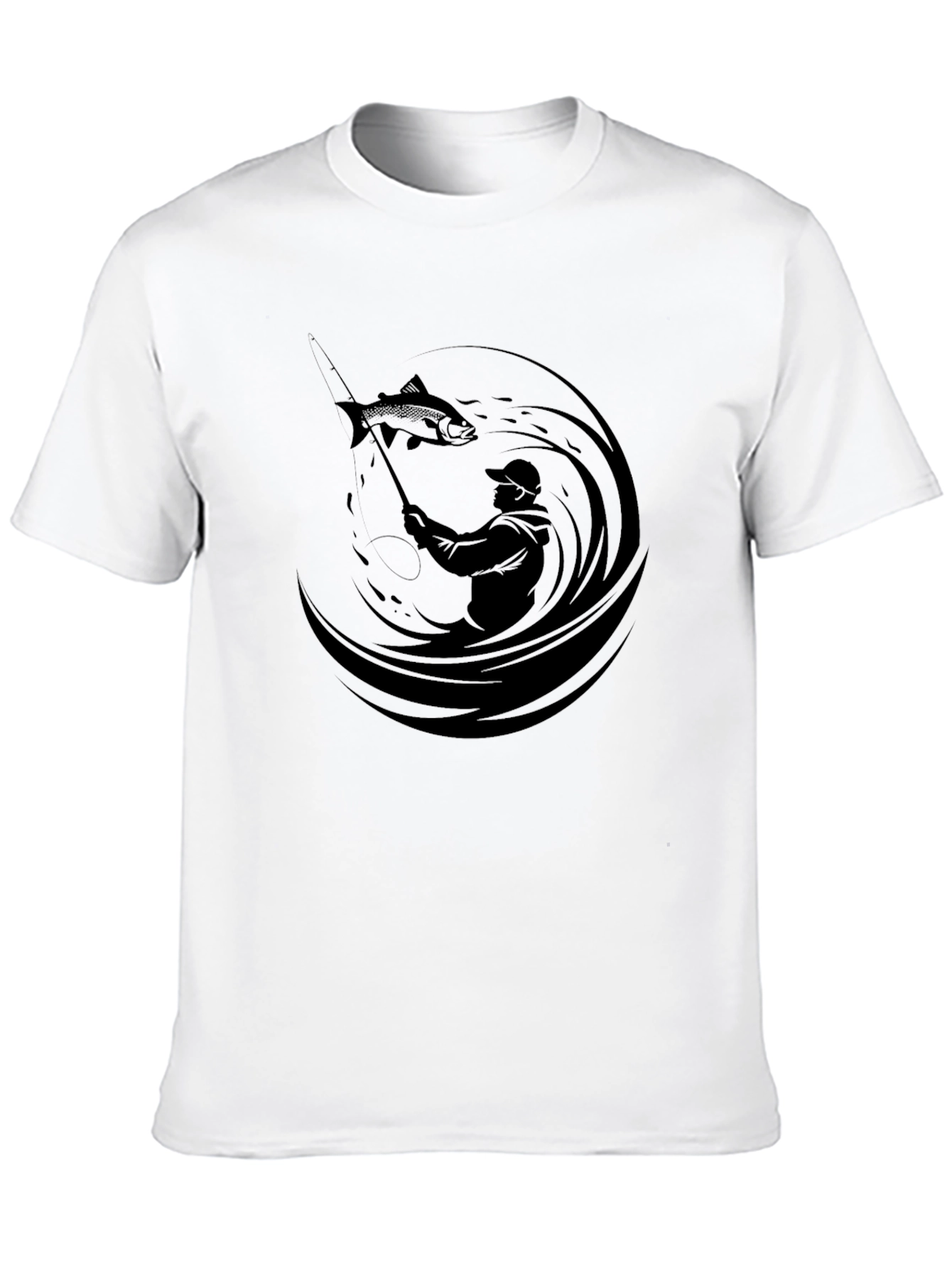 Angler Graphic Tee - Fishermans Catch T-Shirt