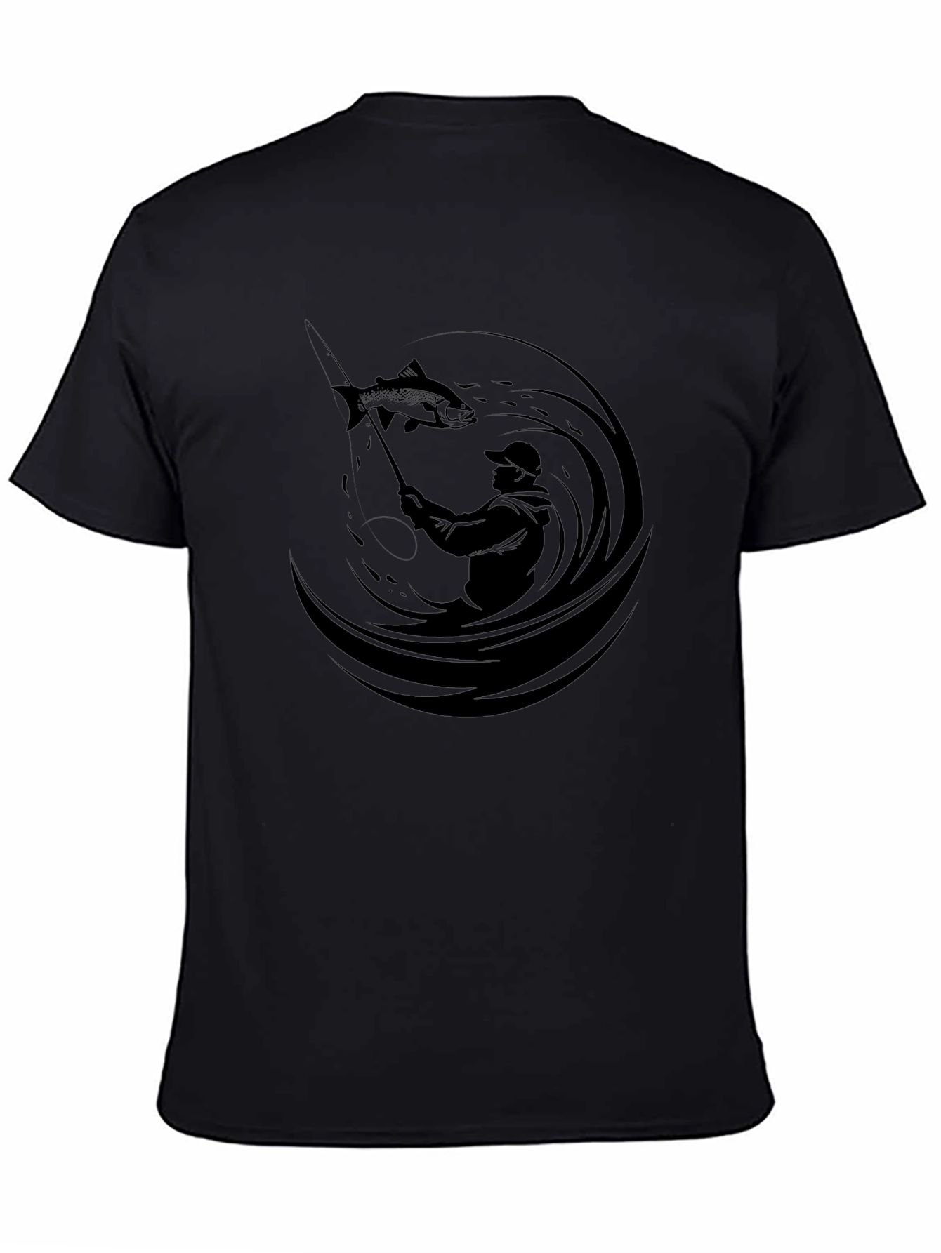 Angler Graphic Tee - Fishermans Catch T-Shirt
