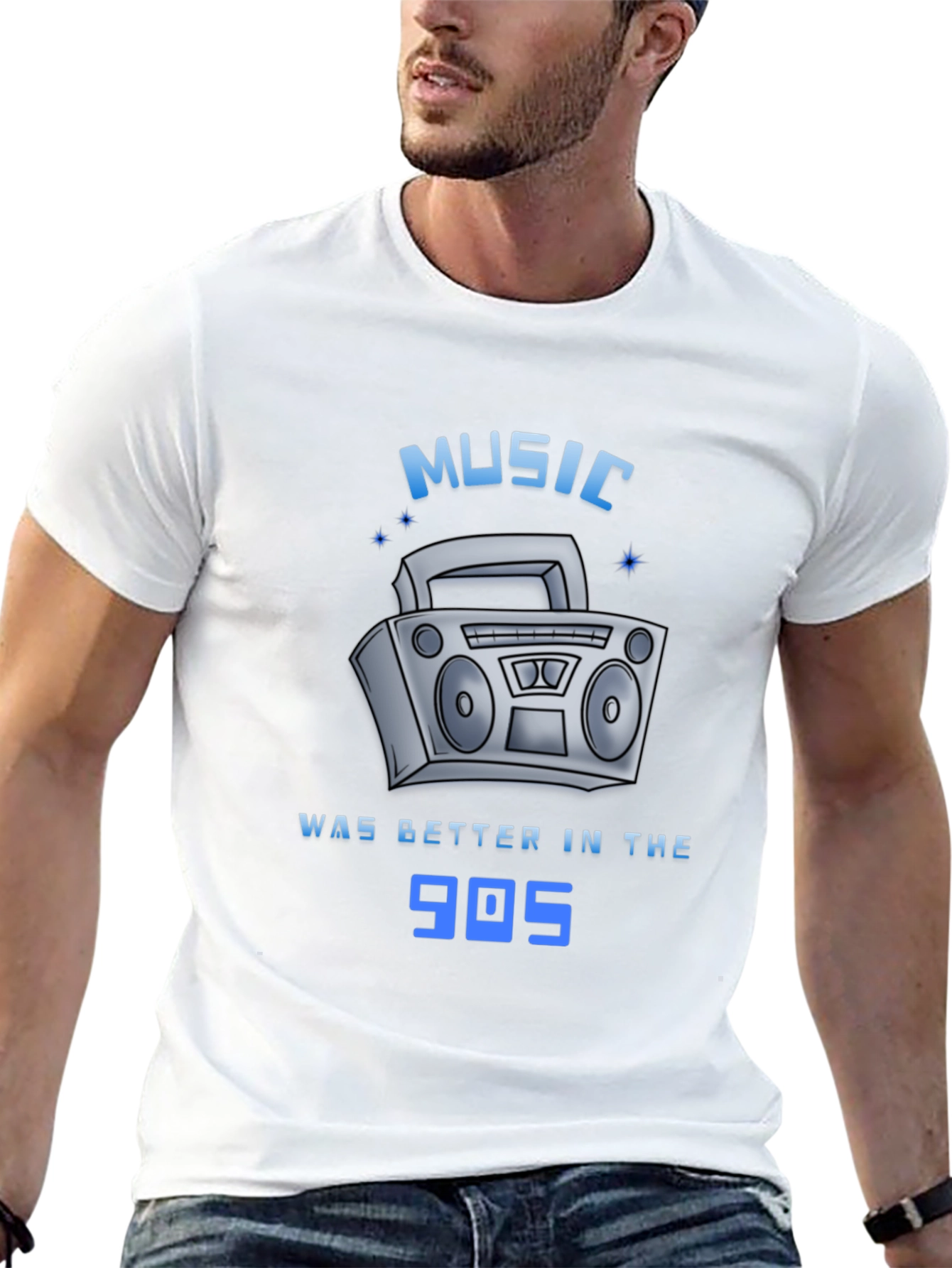 90s Music Throwback Tee