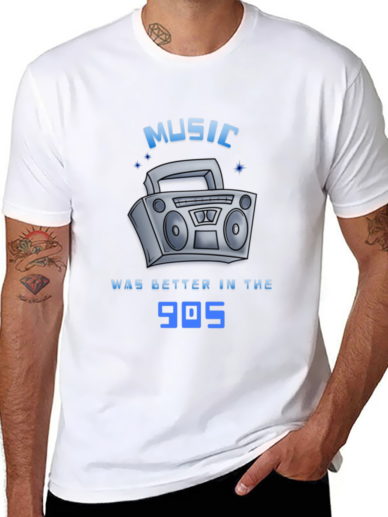90s Music Throwback Tee