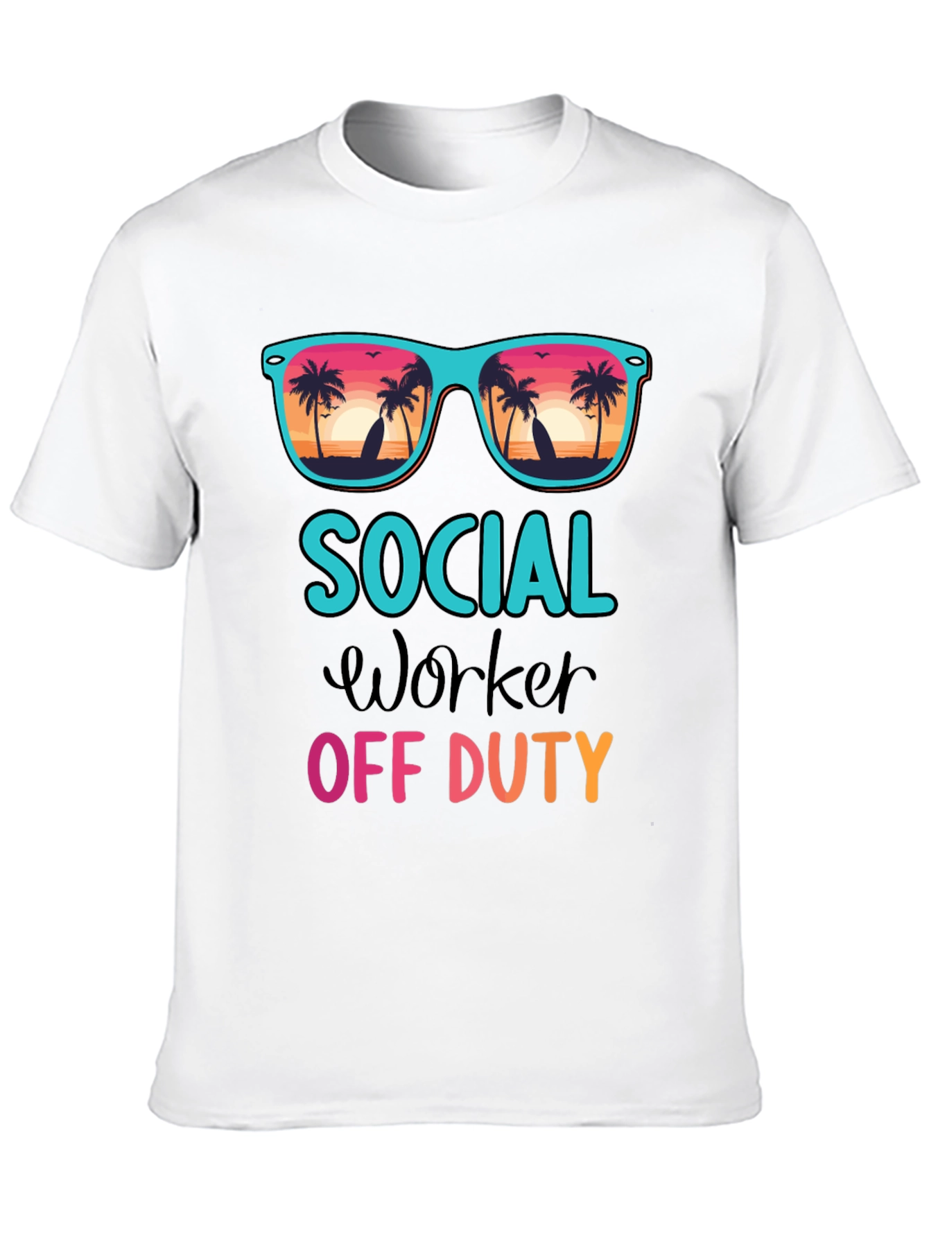 Social Worker Off Duty Graphic Tee
