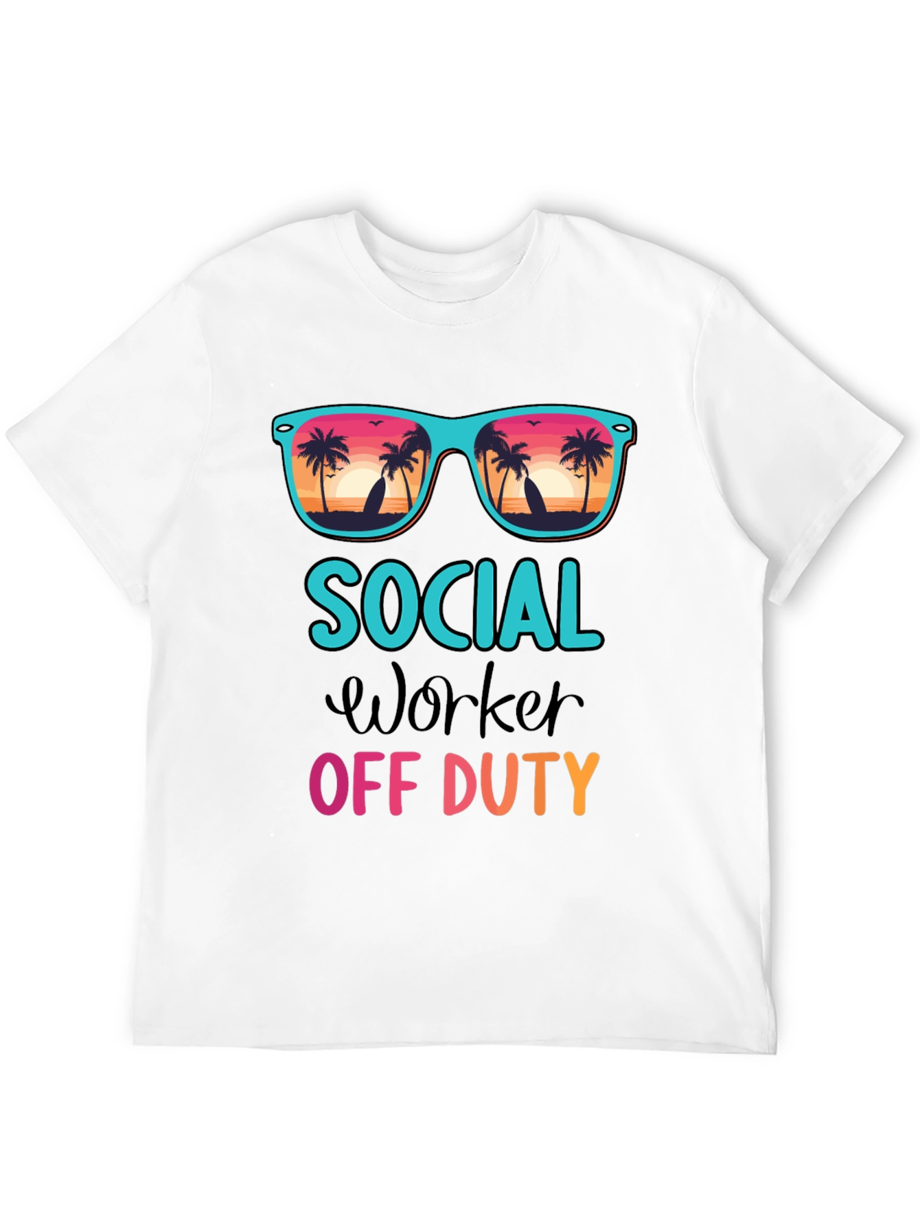 Social Worker Off Duty Graphic Tee