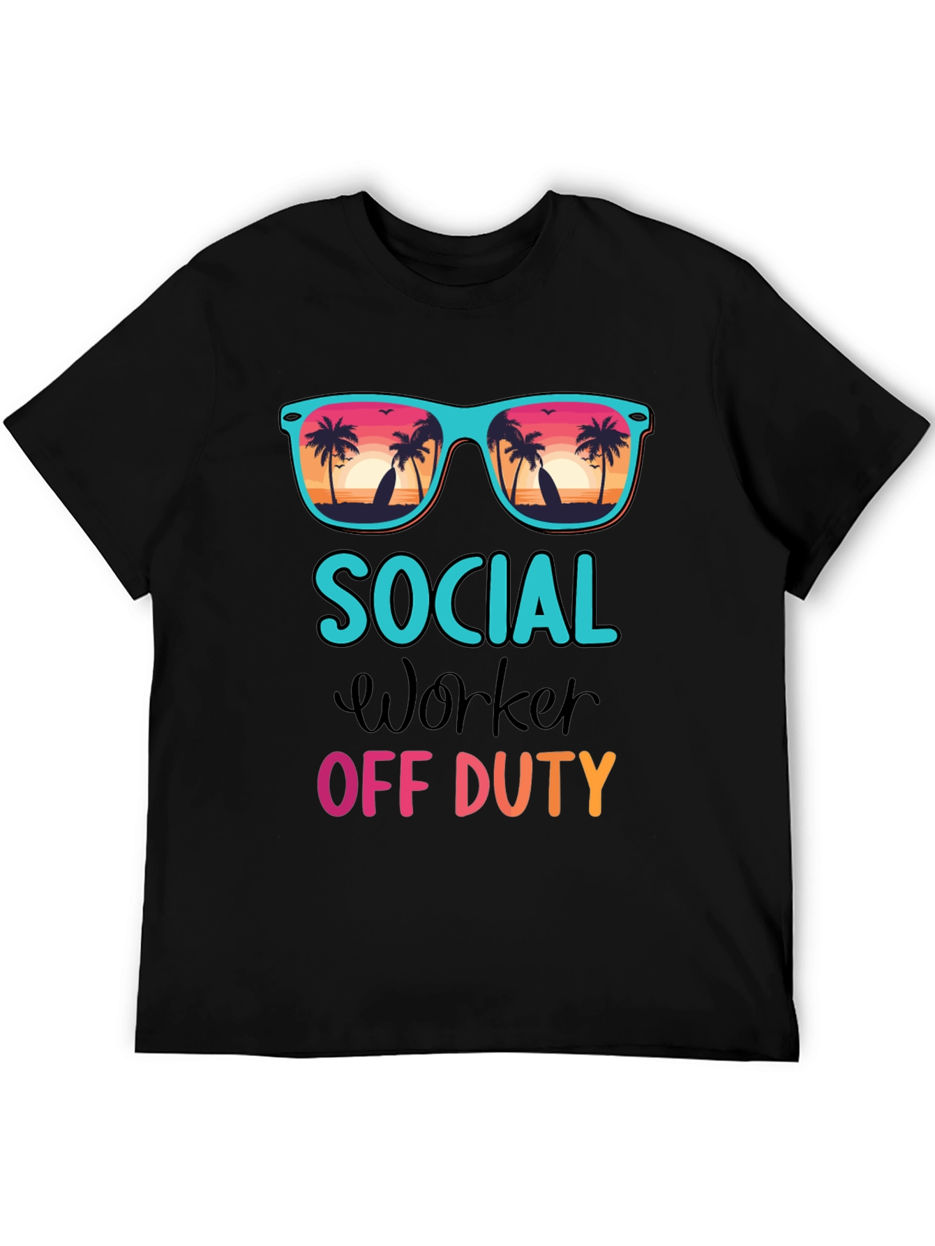 Social Worker Off Duty Graphic Tee