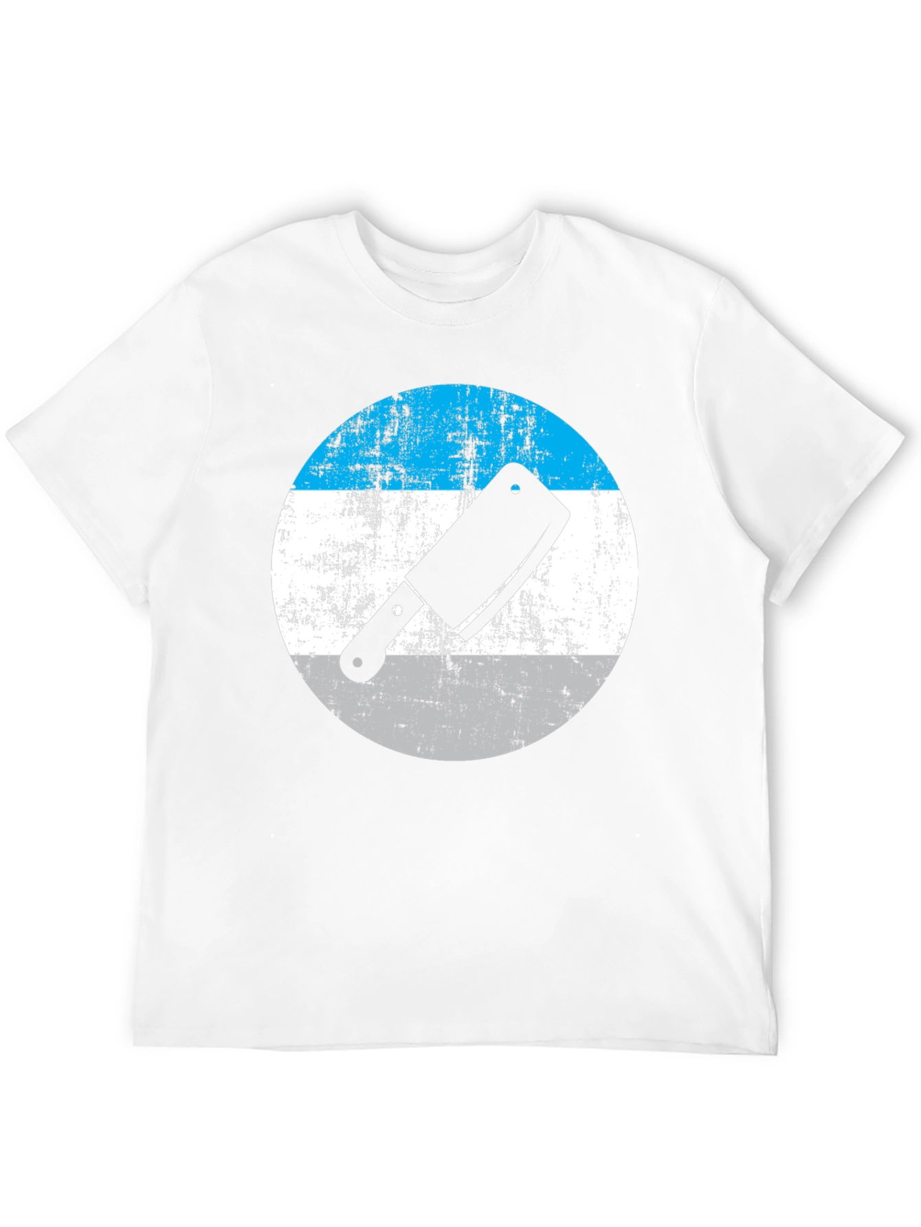 Butcher Cleaver Graphic Tee - Retro Kitchen Humor