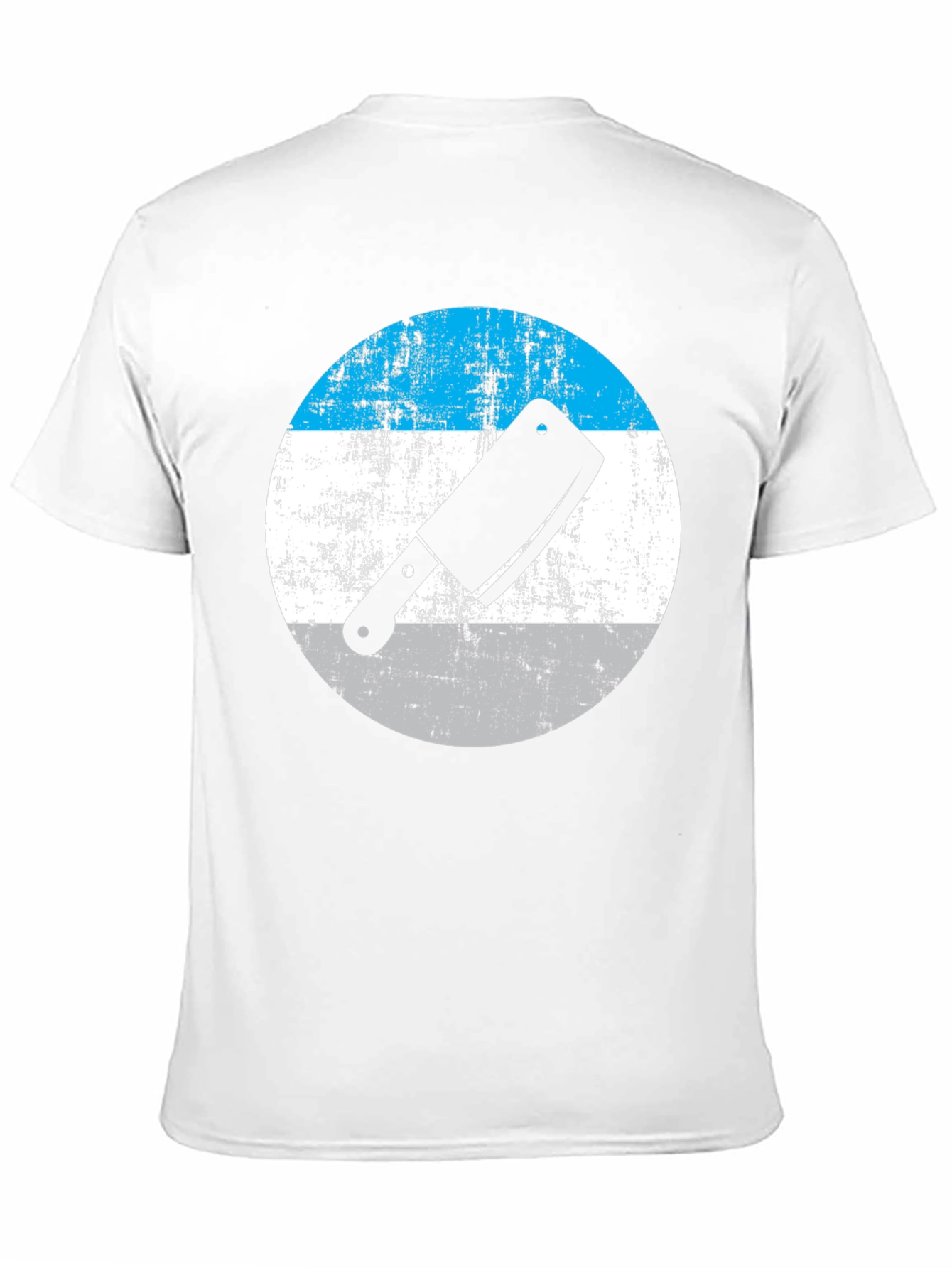 Butcher Cleaver Graphic Tee - Retro Kitchen Humor