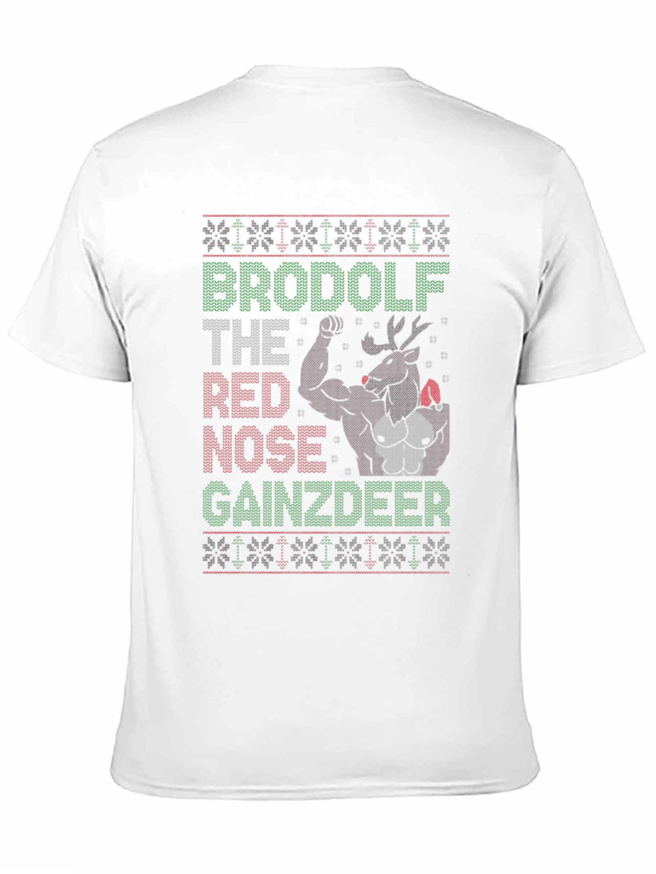 BroDolf Gainzdeer Ugly Christmas T-Shirt