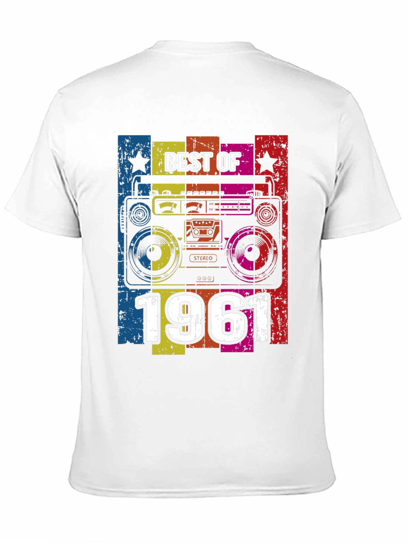 Best of 1961 Retro Boombox T-Shirt