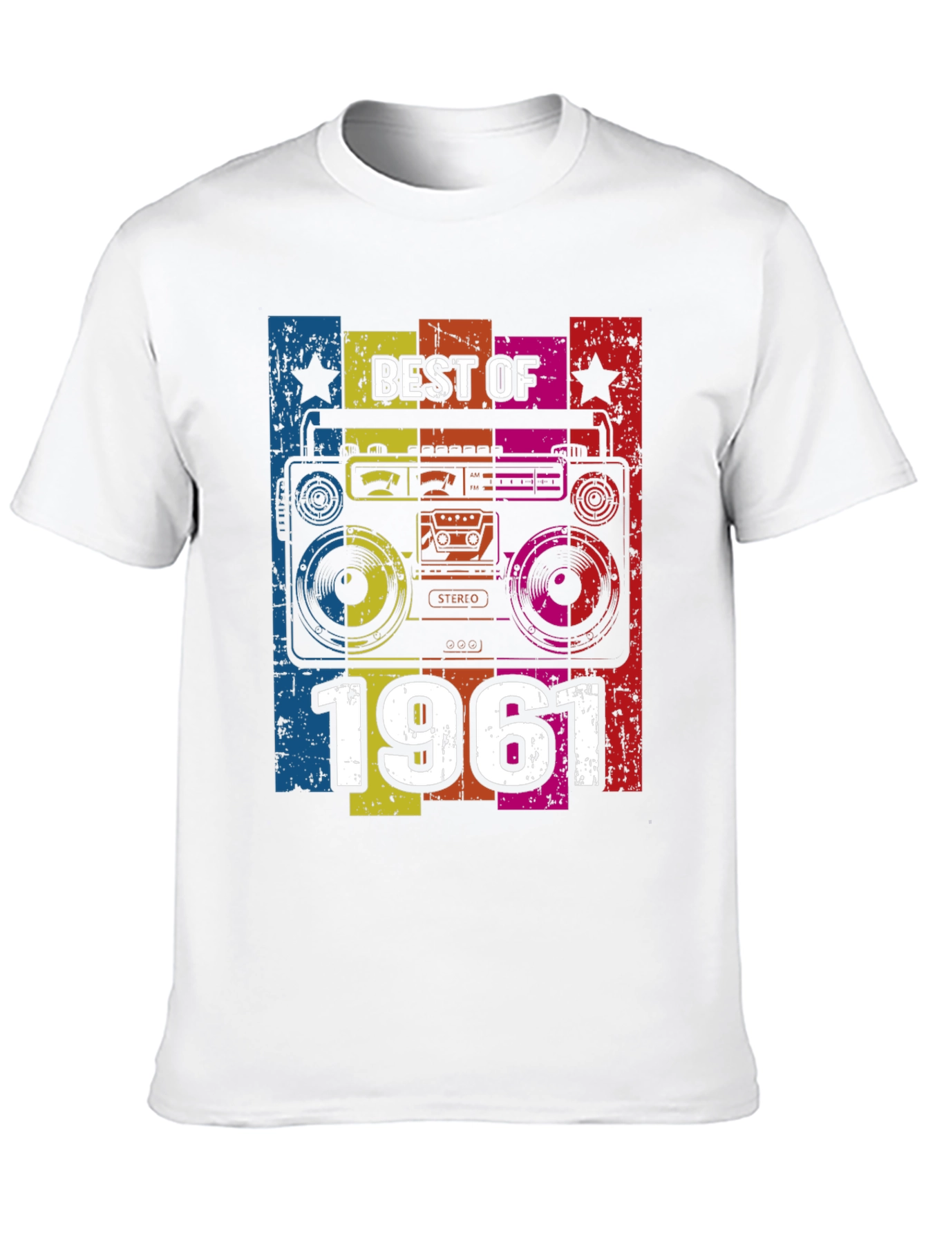 Best of 1961 Retro Boombox T-Shirt