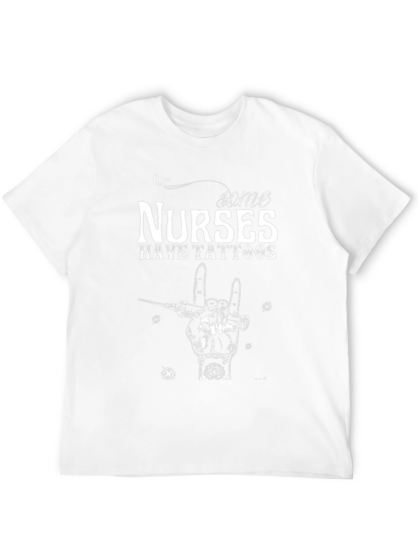 Some Nurses Have Tattoos Graphic T-Shirt