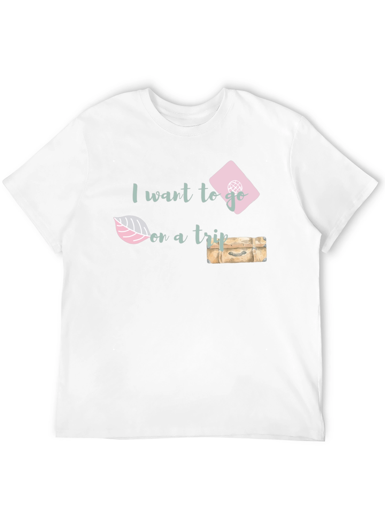 I Want to Go on a Trip Graphic T-Shirt