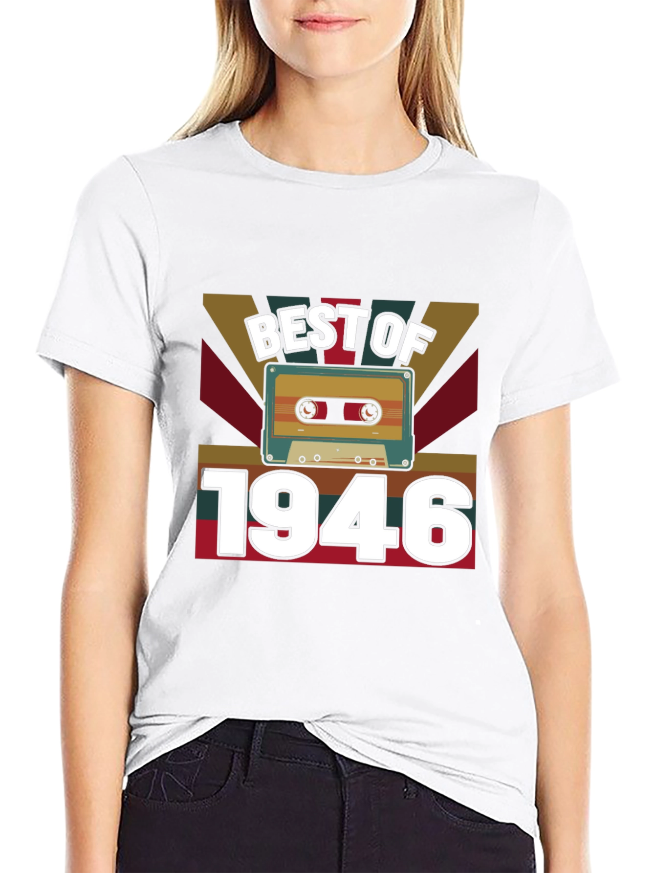 Best of 1946 Cassette Tape T-Shirt