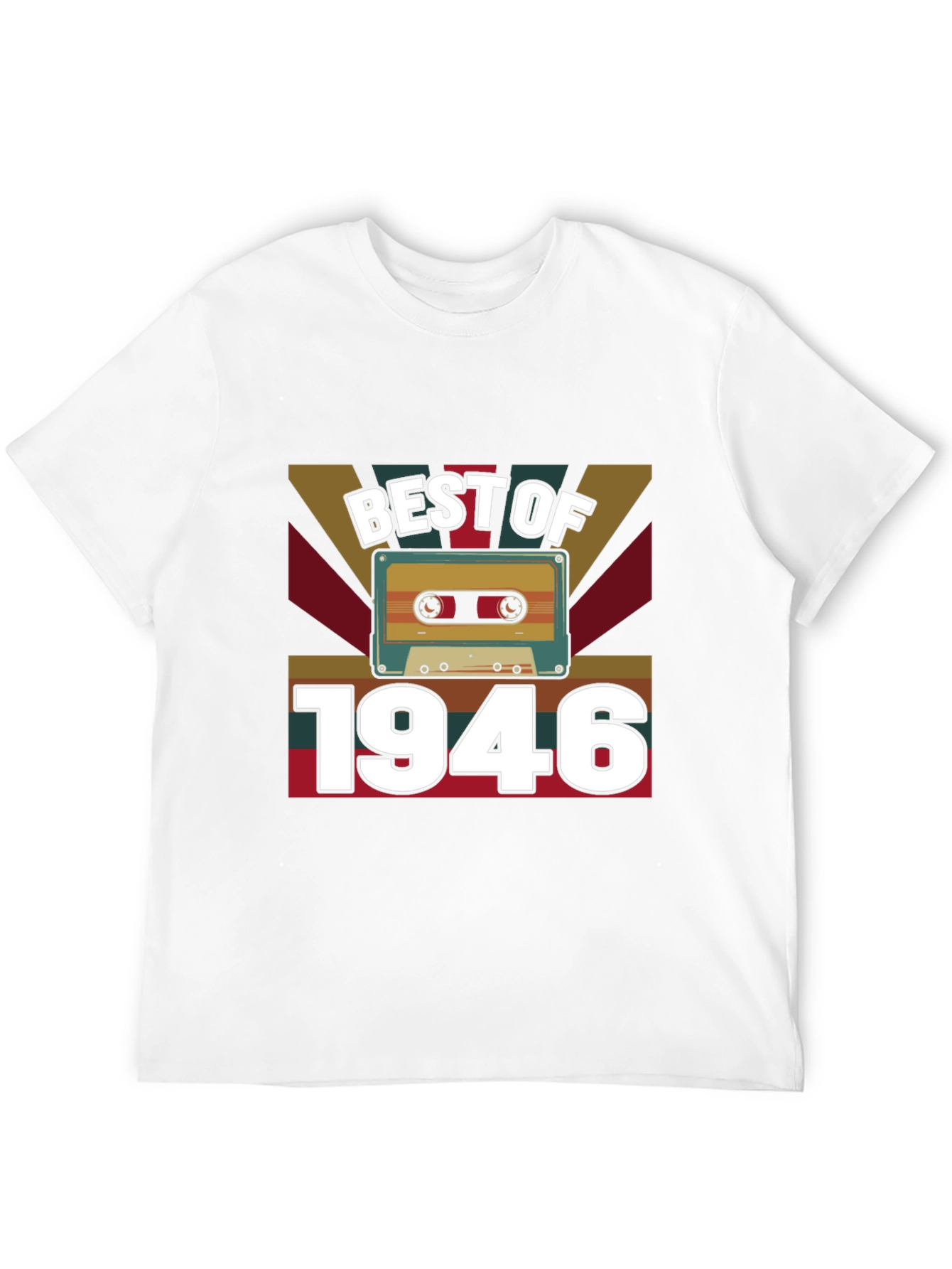 Best of 1946 Cassette Tape T-Shirt