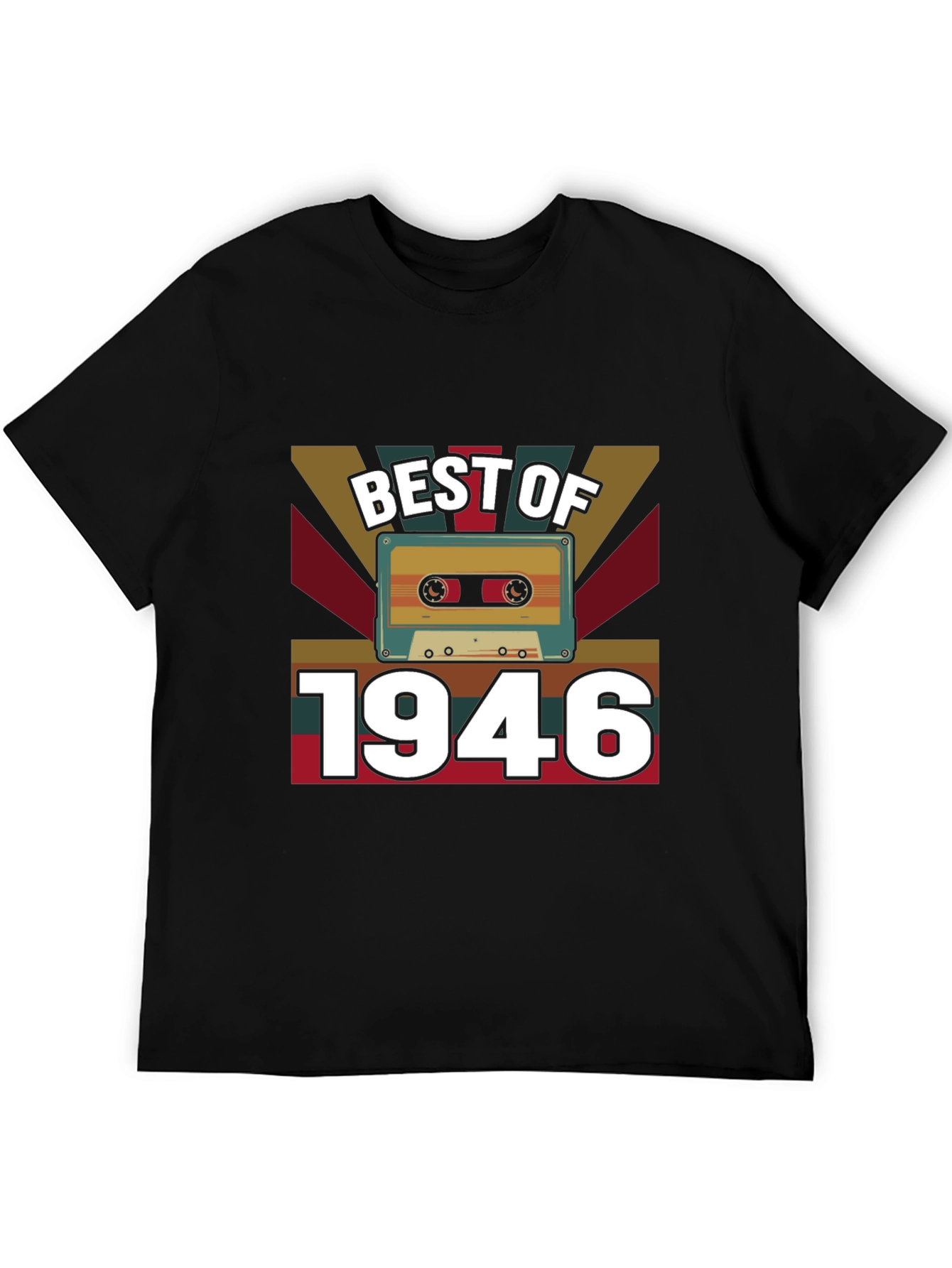 Best of 1946 Cassette Tape T-Shirt