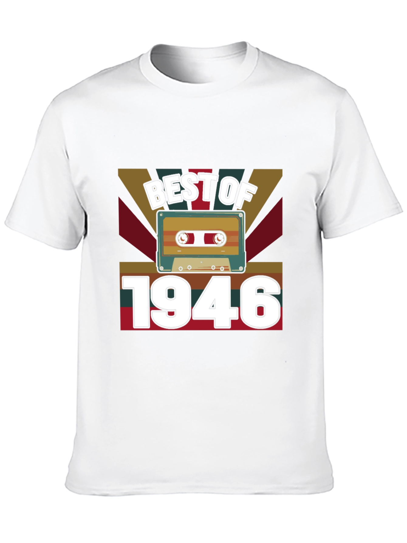 Best of 1946 Cassette Tape T-Shirt