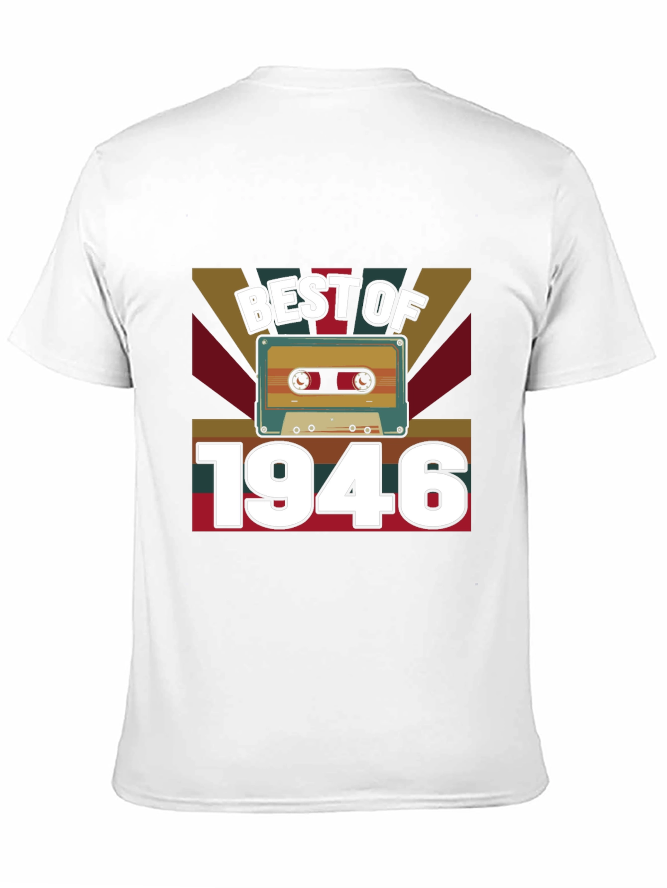 Best of 1946 Cassette Tape T-Shirt