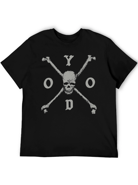 Skull & Crossbones Graphic Tee - YOLO Design