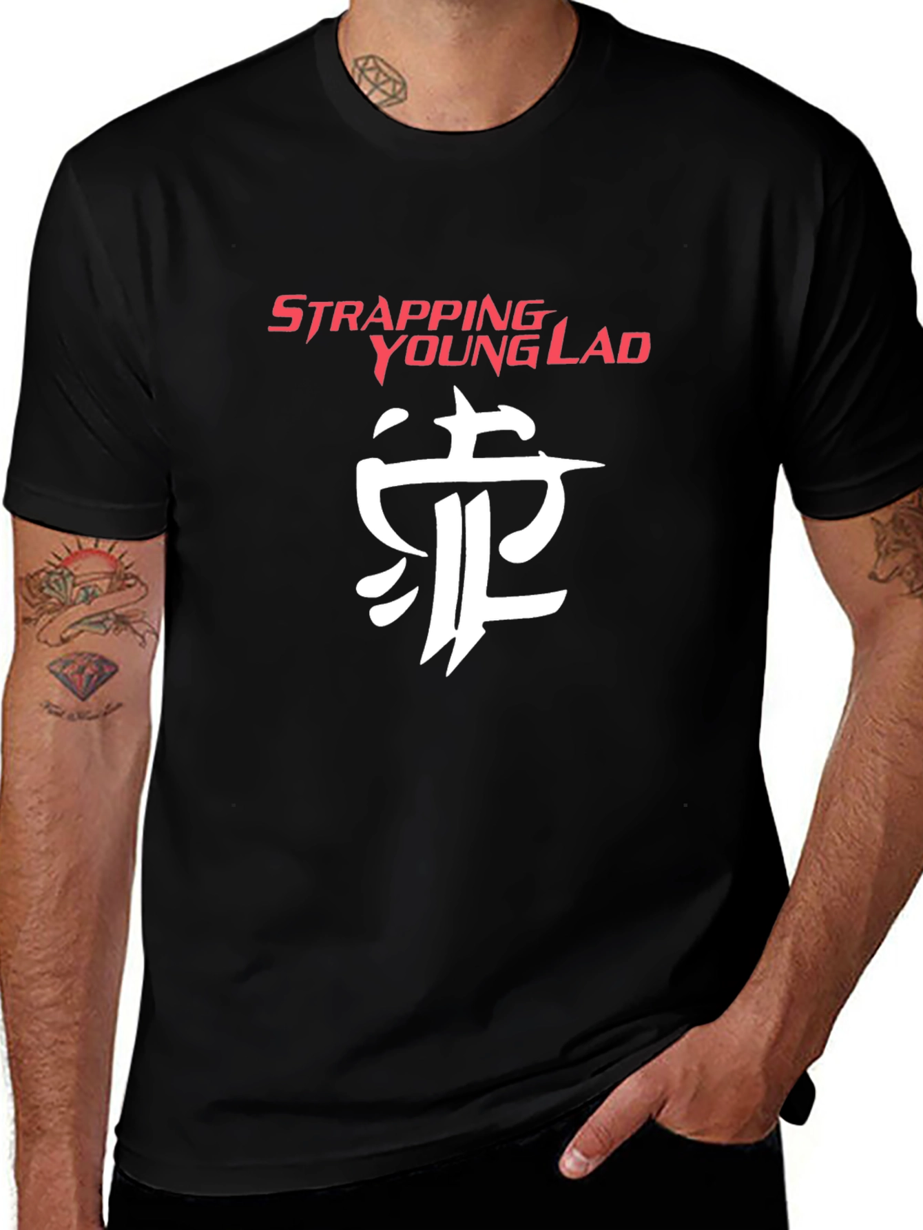 Strapping Young Lad Band T-Shirt - Black