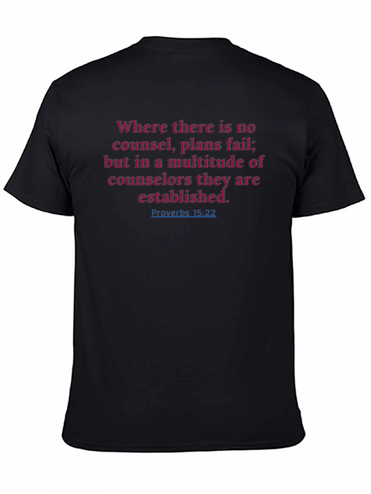 Proverbs 15:22 Christian T-Shirt