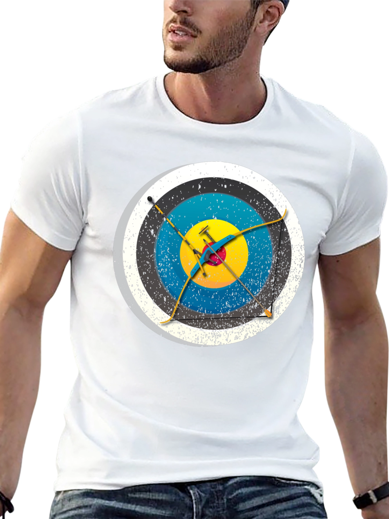 Archery Target Graphic T-Shirt
