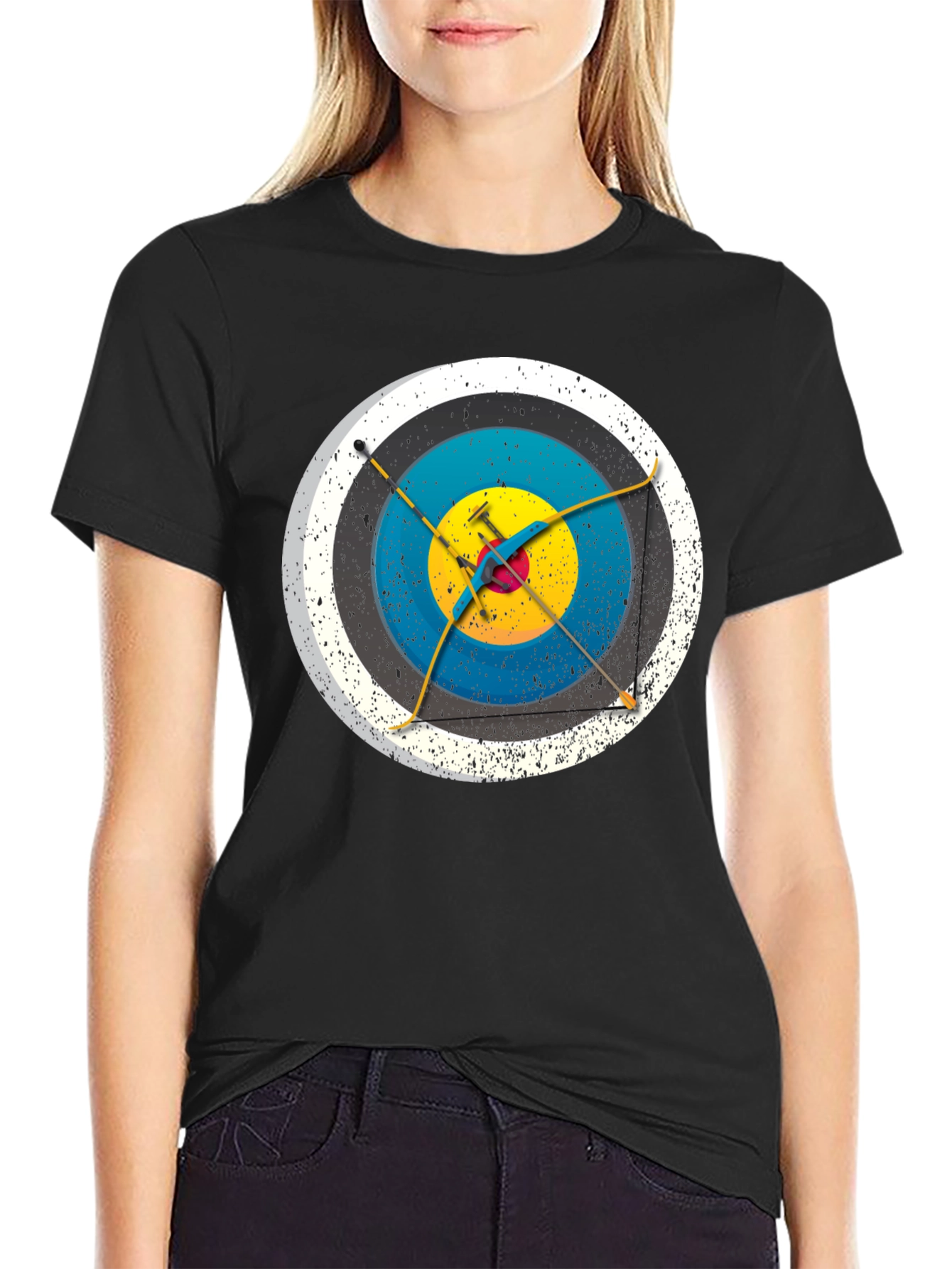 Archery Target Graphic T-Shirt