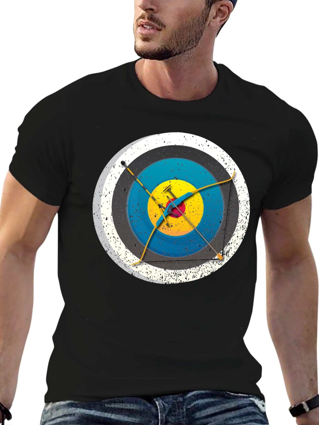 Archery Target Graphic T-Shirt