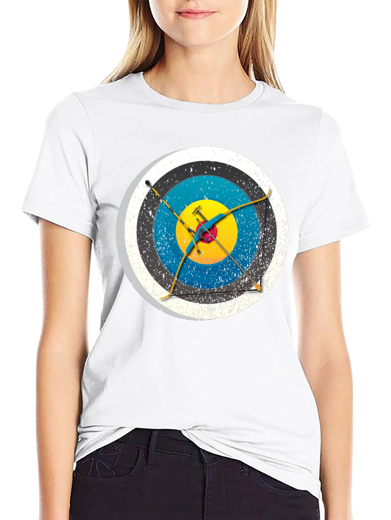 Archery Target Graphic T-Shirt