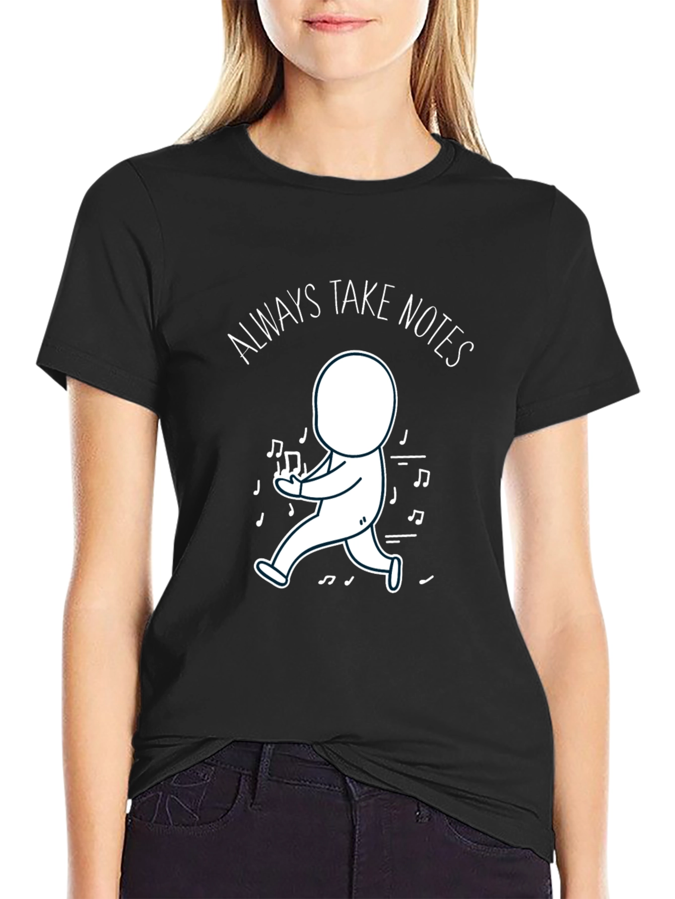 Always Take Notes Graphic Tee - Unique Design