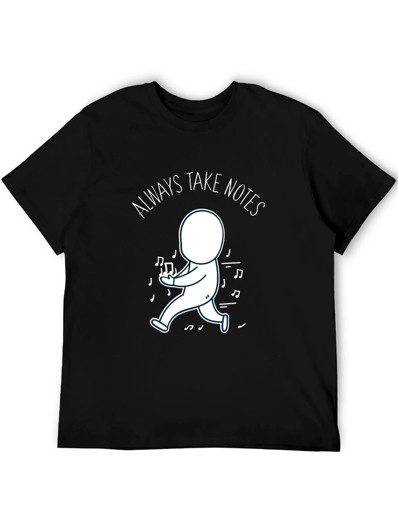 Always Take Notes Graphic Tee - Unique Design