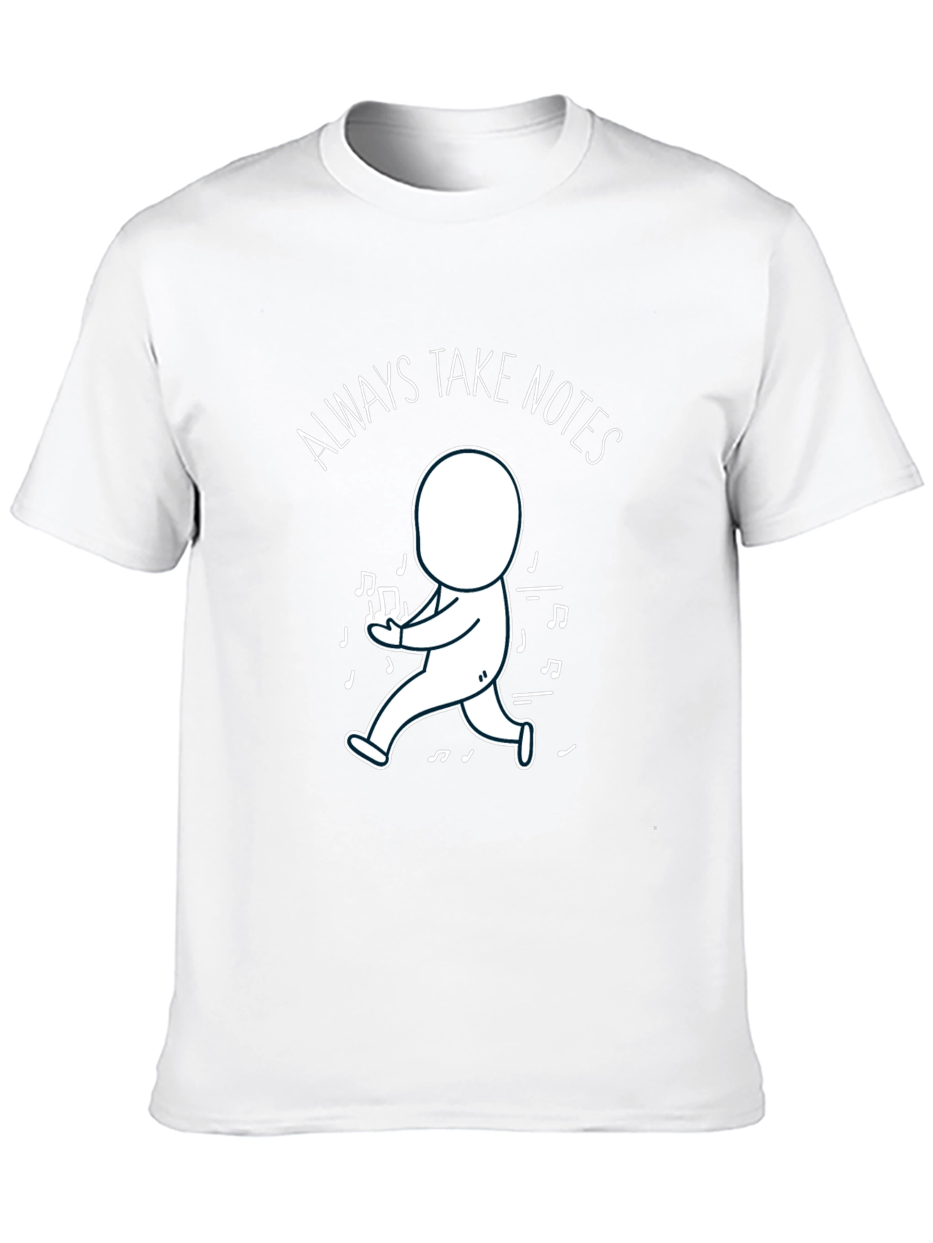 Always Take Notes Graphic Tee - Unique Design