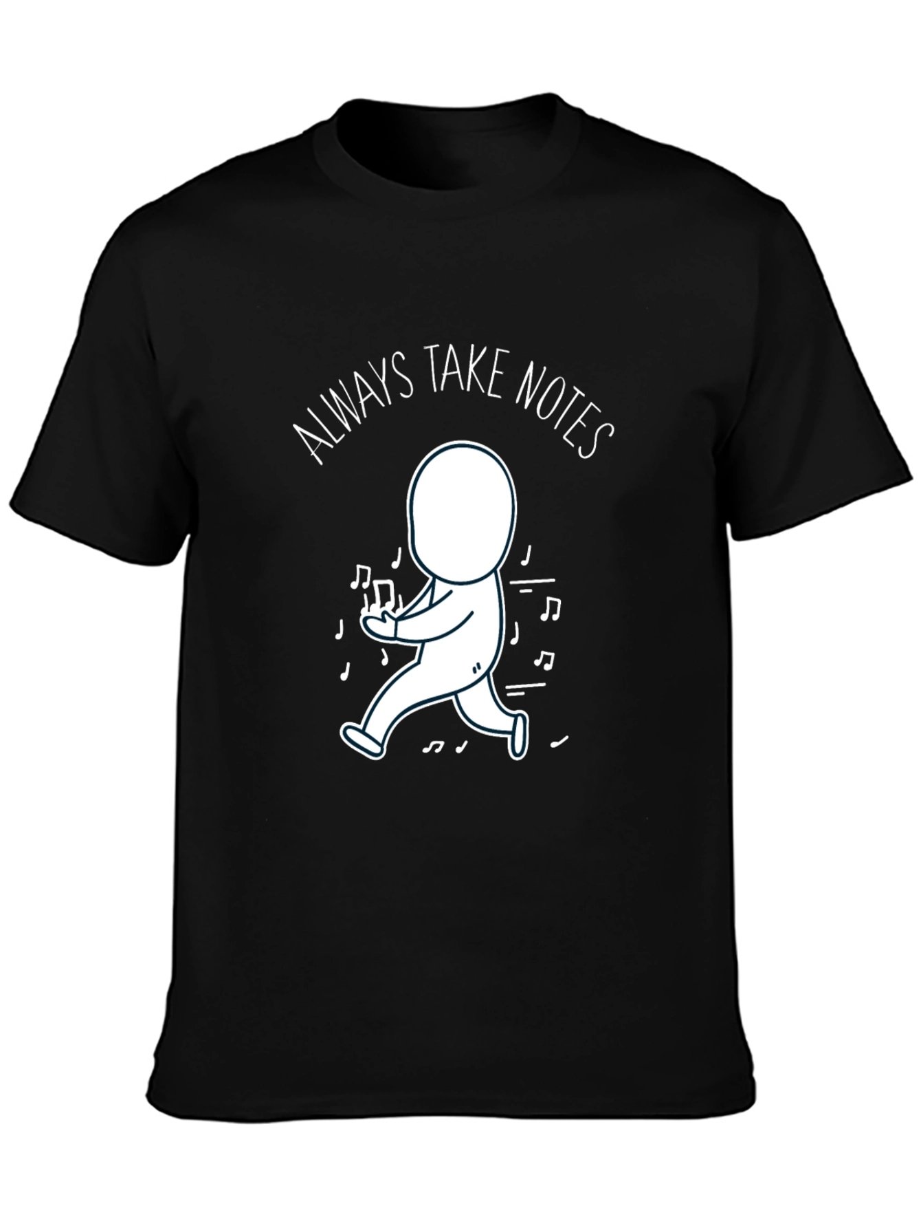 Always Take Notes Graphic Tee - Unique Design