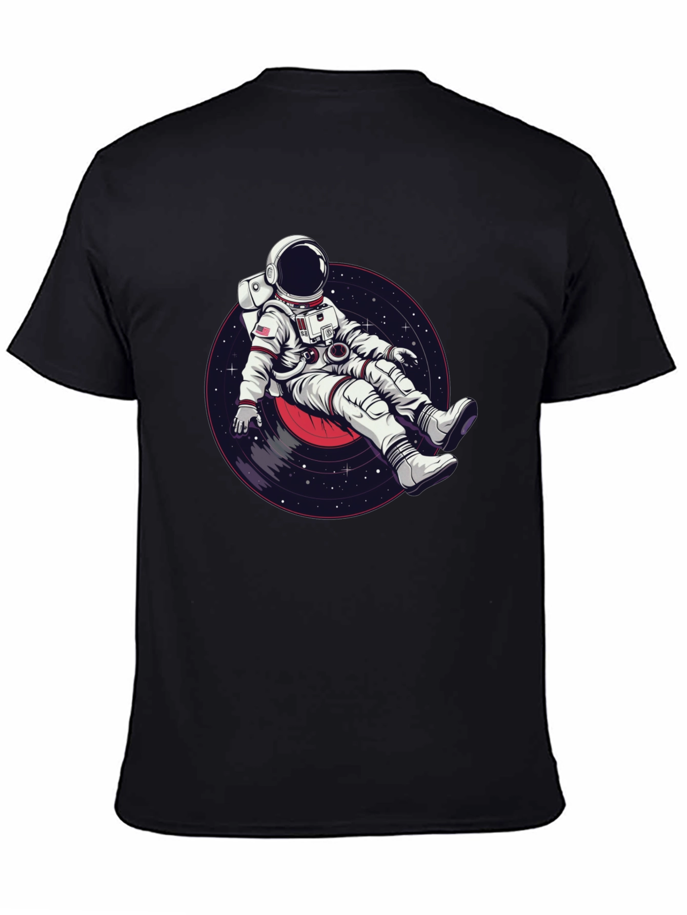 Astronaut Record T-Shirt - Space Music