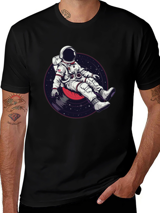 Astronaut Record T-Shirt - Space Music